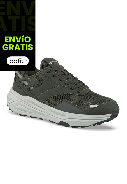Tenis Urbanos Lebot Verde Croydon Para Hombre