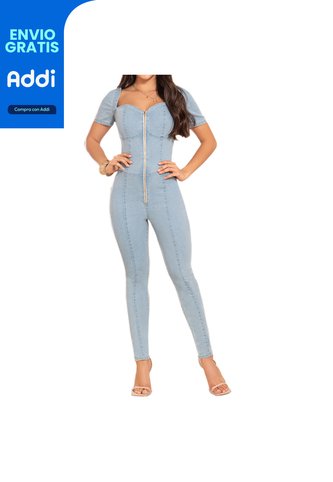 Enterizo Myla Azul Para Mujer Croydon Croydon
