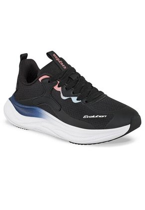 Tenis Running Yemper Negro Croydon Para Mujer