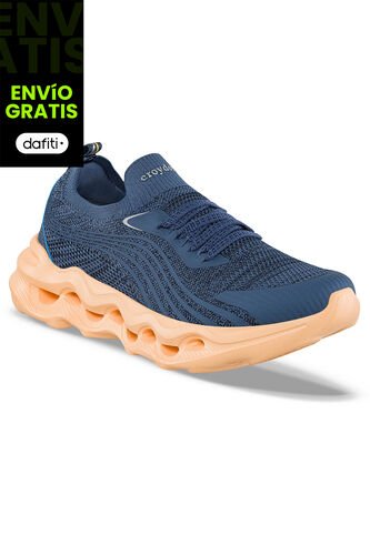 Tenis Para Caminar Nami Azul Osc Croydon Para Mujer Croydon