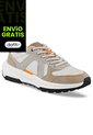 Tenis Urbanos Yabar Beige-Gris Croydon Para Hombre de Croydon