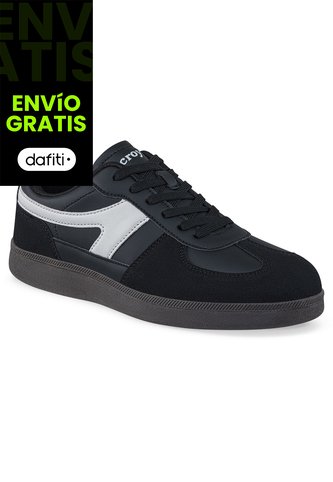Tenis Casuales Xokod Negro Croydon Para Hombre Croydon