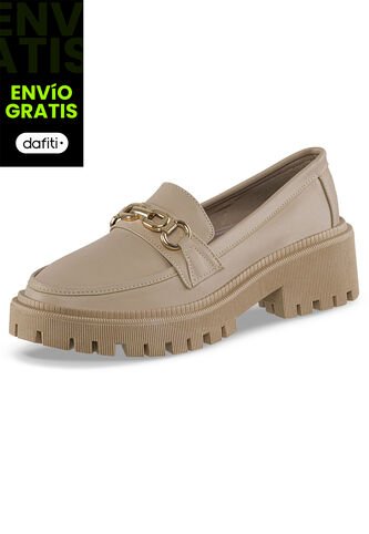 Mocasines Charit Café Claro Croydon Para Mujer Croydon