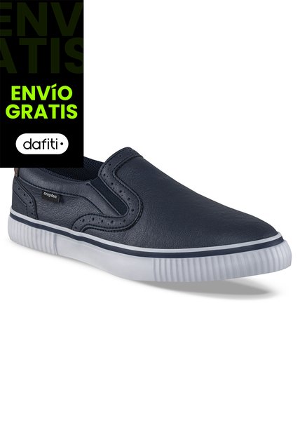 Tenis Casuales Dunkan Azul Croydon Para Hombre