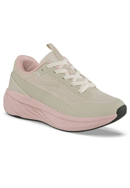 Tenis Running Zeal Beige Croydon Para Mujer