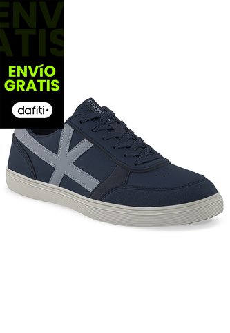 Tenis Casuales Pebar Azul Croydon Para Hombre Croydon