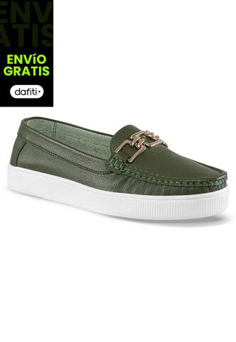 Mocasines Milly Verde Croydon Para Mujer Croydon