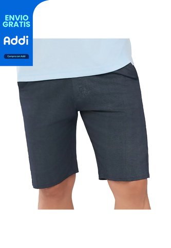 Bermuda Leonidas Azul Croydon Para Hombre Croydon