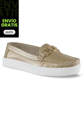 Mocasines Milly Oro Croydon Para Mujer Croydon