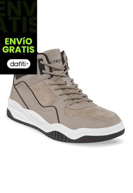Tenis Urbanos Cabar Beige Croydon Para Hombre