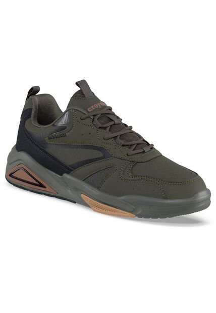 Tenis Urbanos Uvacin Verde Osc Croydon Para Hombre