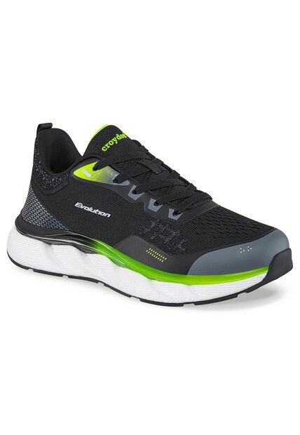 Tenis Running Viura Negro Para Hombre Croydon
