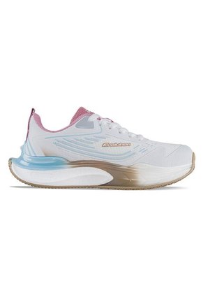 Tenis Running Mupu Blanco-Rosa Croydon Para Mujer