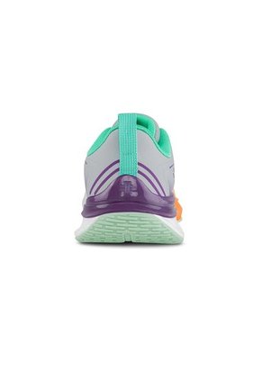 Tenis Running Mupu Gris-Naranja Croydon Para Mujer