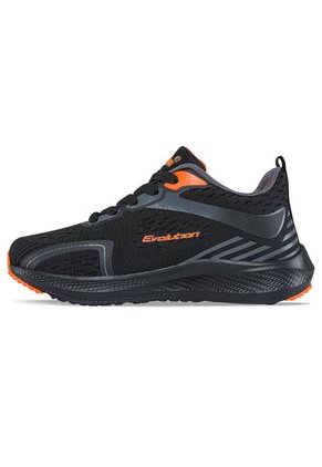 Tenis Running Quat Negro Para Niño Croydon