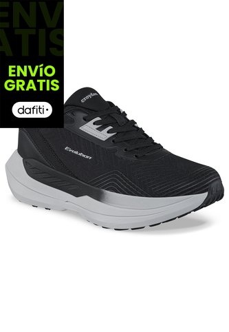 Tenis Running Temon Negro Croydon Para Hombre Croydon