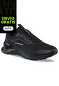 Tenis Running Habar Negro-Negro Croydon Para Hombre de Croydon