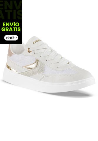 Tenis Urbanos Billie Blanco Croydon Para Mujer Croydon