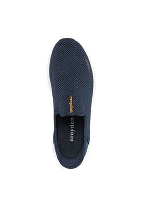 Tenis Para Caminar Temis Azul Croydon Para Hombre