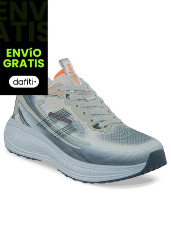 Tenis Running Tegal Gris Claro Croydon Para Hombre Croydon