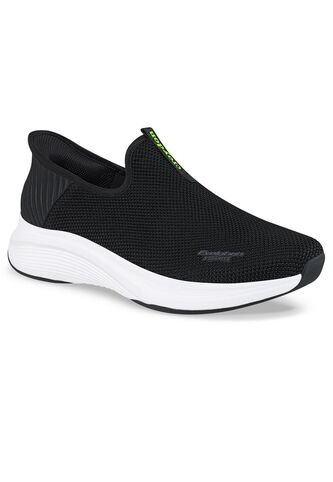 Tenis Para Caminar Temis Negro-Blanco Croydon Para Hombre Croydon