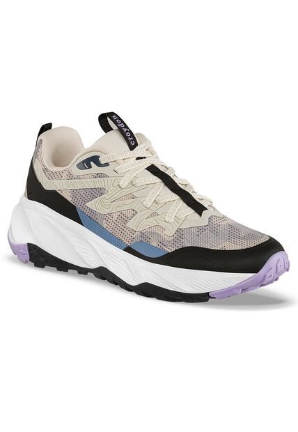 Tenis Trail Running Taralbo Beige Croydon Para Mujer
