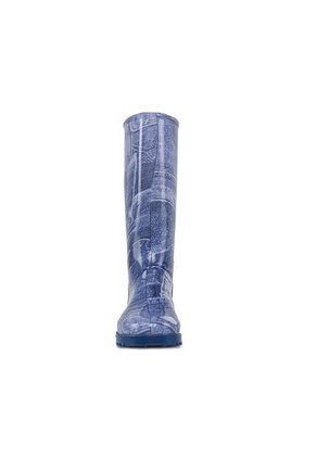 Botas Lluvia Tiffany Estampada Crisan Azul Para Mujer Croydon