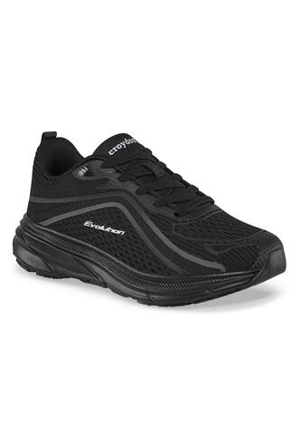 Tenis Running Tibble Negro-Negro Para Mujer Croydon Croydon