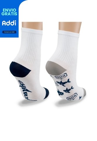 Medias Shark M.Color Croydon Para Niño Croydon