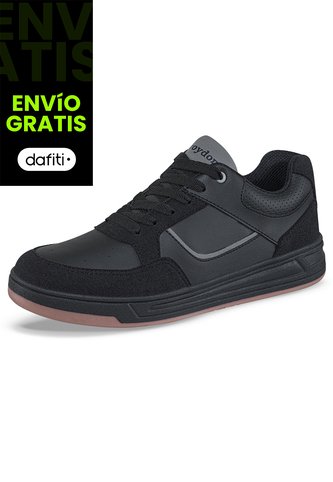 Tenis Urbanos Asgard Negro Croydon Para Hombre Croydon
