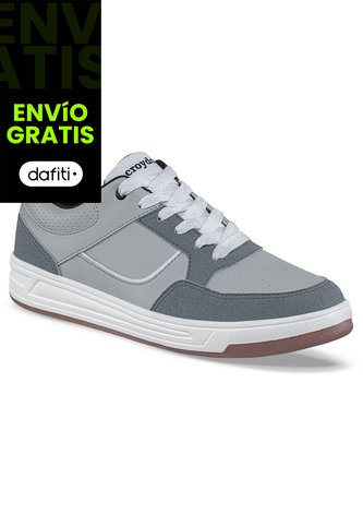Tenis Urbanos Asgard Gris Croydon Para Hombre Croydon