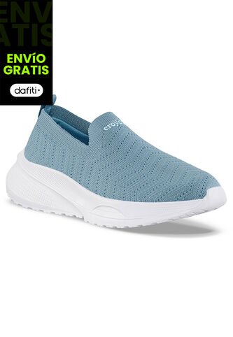 Tenis Para Caminar Slom Azul Croydon Para Mujer Croydon