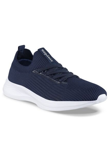 Tenis Para Caminar Floxs Azul Osc Croydon Para Mujer