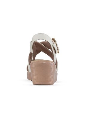 Sandalias Tacón Jaky Blanco Croydon Para Mujer