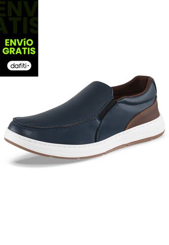 Tenis Casuales Hank Azul Croydon Para Hombre Croydon
