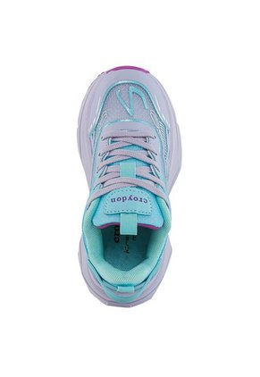 Tenis Running Mupira Azul-Lila Croydon Para Niña