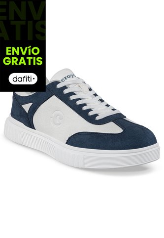 Tenis Urbanos Badar Azul Osc Croydon Para Hombre Croydon
