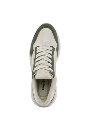 Tenis Urbanos Agatha Beige-Verde Para Mujer Croydon
