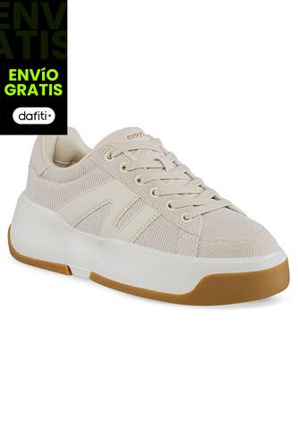 Tenis Quitil Beige Croydon Para Mujer Croydon