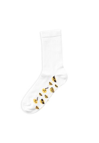 Medias Emoji Blanco Para Hombre Croydon Croydon