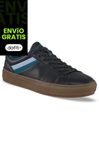 Tenis Casuales Mebar Negro Croydon Para Hombre Croydon