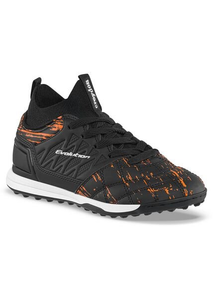 Guayos Sintética Liwel Negro Croydon Para Niño