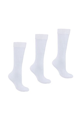 Medias Lisas Blanco Para Niño Y Niña Croydon Croydon