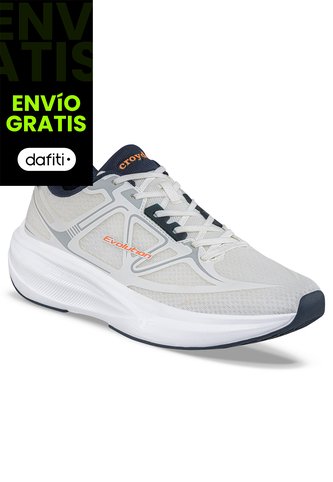 Tenis Running Qejoy Blanco Croydon Para Hombre Croydon