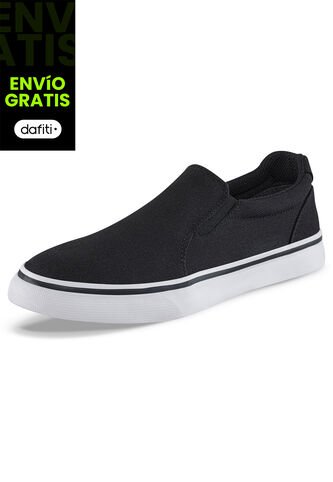 Tenis Casuales Way Negro Croydon Para Hombre Croydon