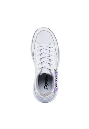 Tenis Viviana Blanco-Lila Para Mujer Croydon