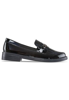 Mocasines Glass Negro Croydon Para Mujer