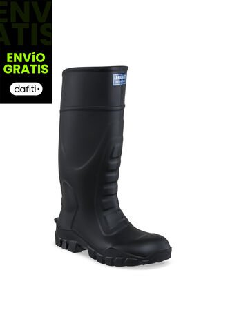 Botas PVC La Macha XT Alta Negro-Negro Croydon Para Hombre Croydon