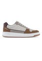 Tenis Casuales Titus Beige-Café Croydon Para Hombre de Croydon