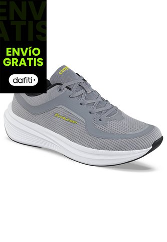 Tenis Running Nock Gris Croydon Para Hombre Croydon